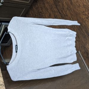 Express Fitted Crew Sweater
